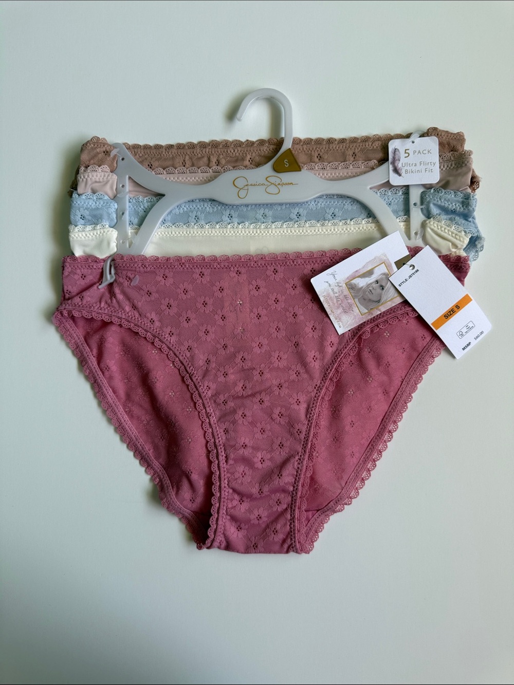 Jessica Simpson Bikini Panties SZ S NEW!